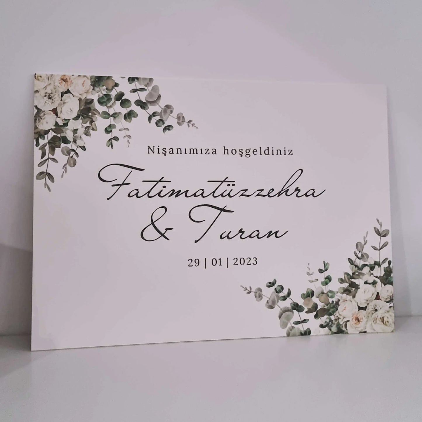 Welkomstbord fullcolor