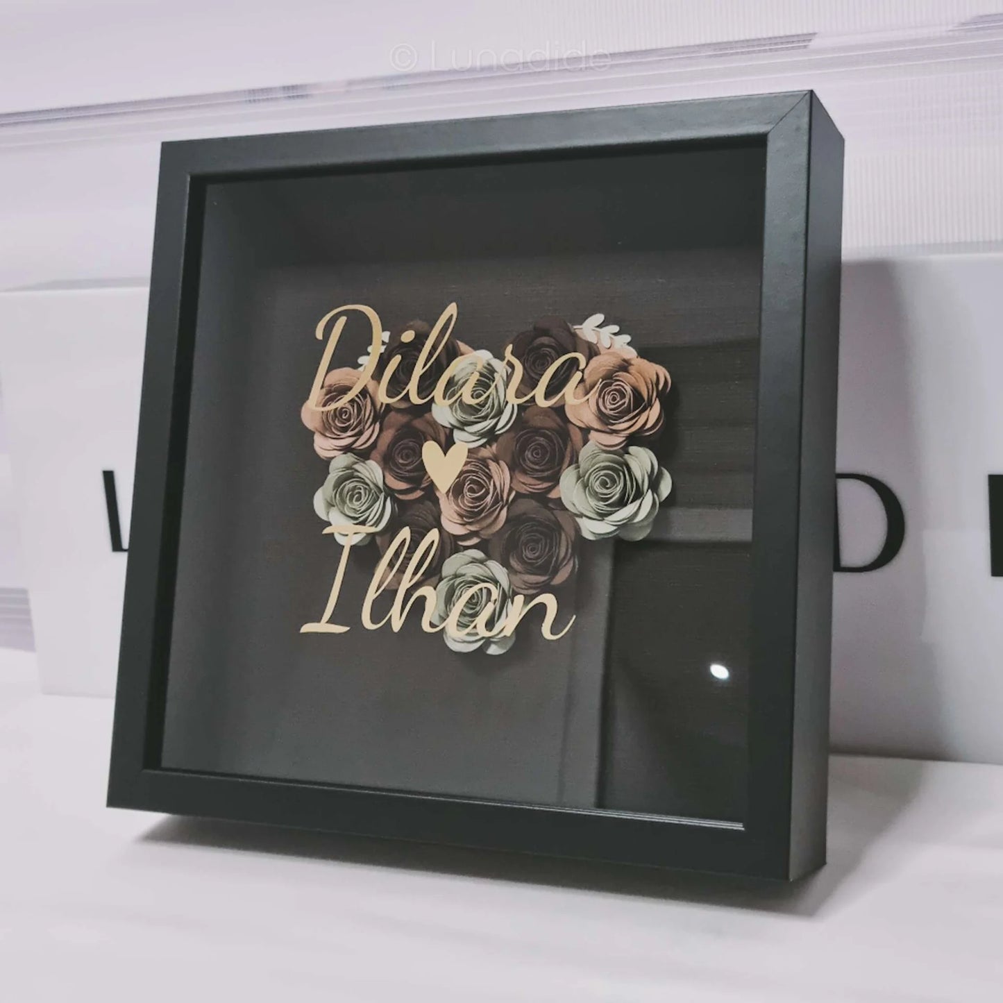 Shadowbox heart