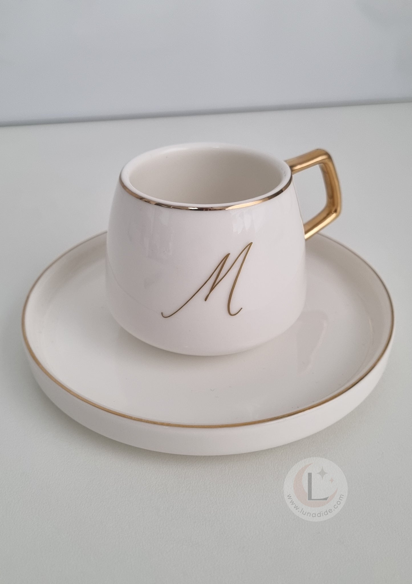 Turkse koffie mok & schaaltje