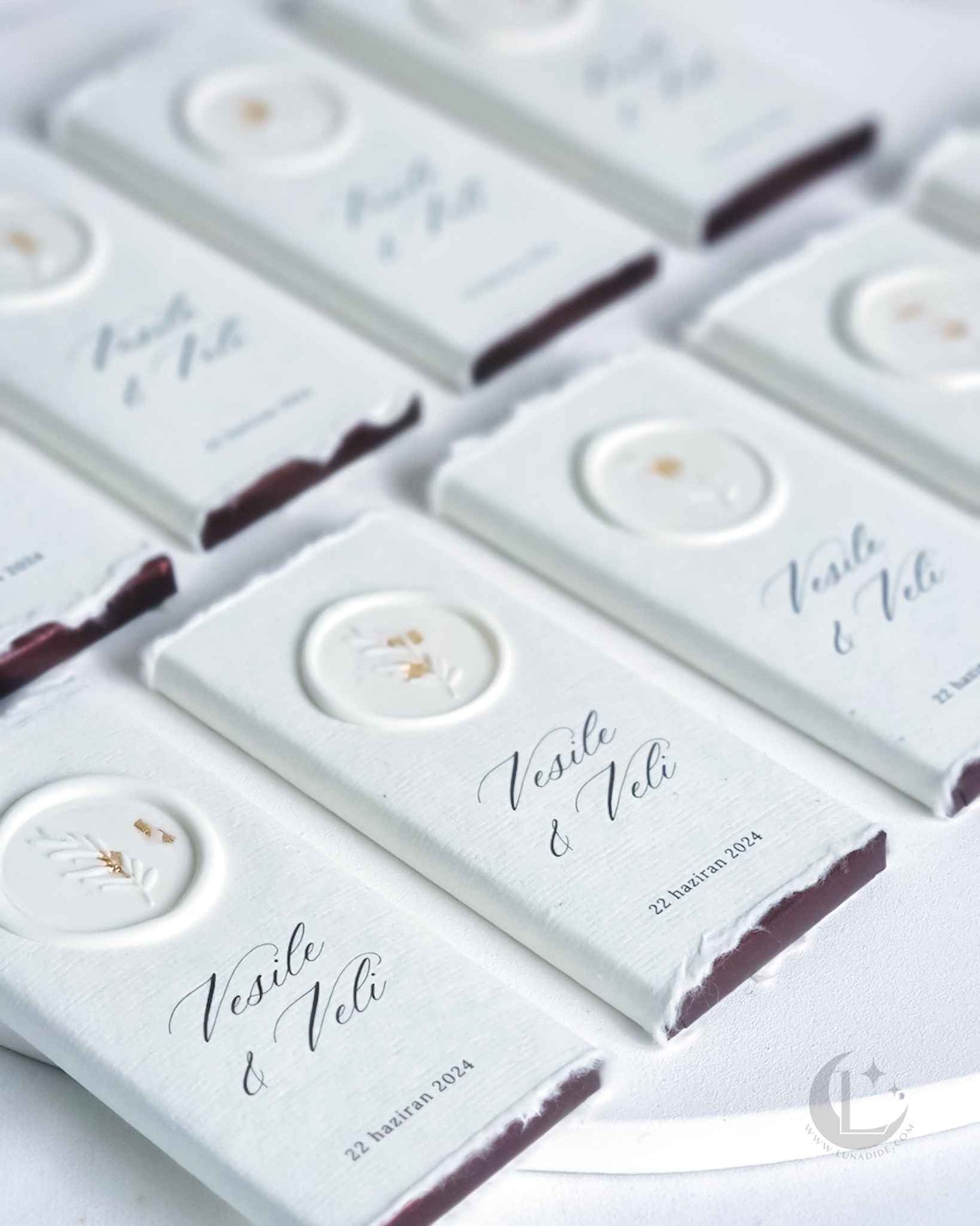 Bedankje mini choco reep ''Manu''