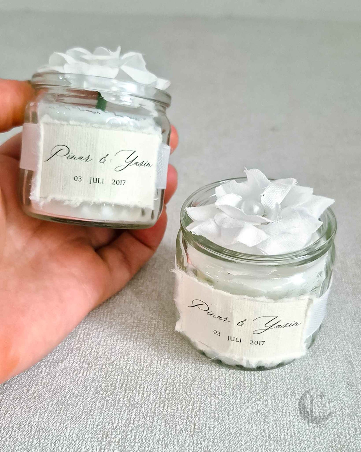 Bedankje kaars ''Pura''