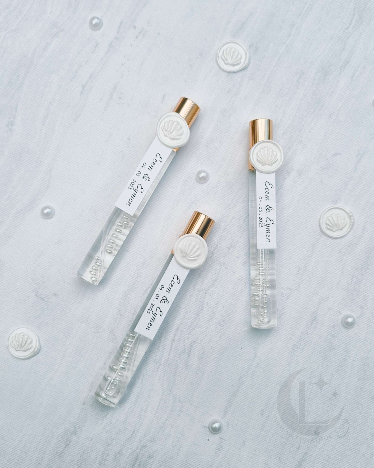 Bedankje parfum flesje ''Concha''