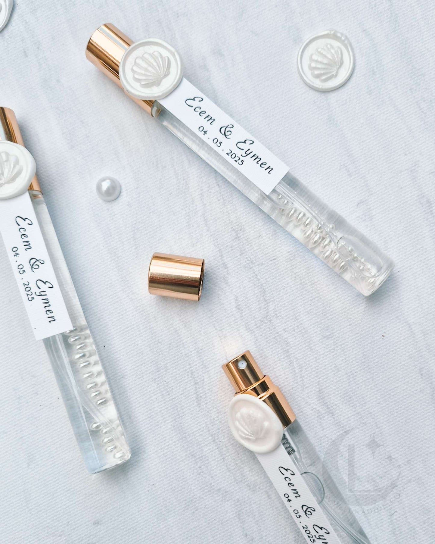 Bedankje parfum flesje ''Concha''