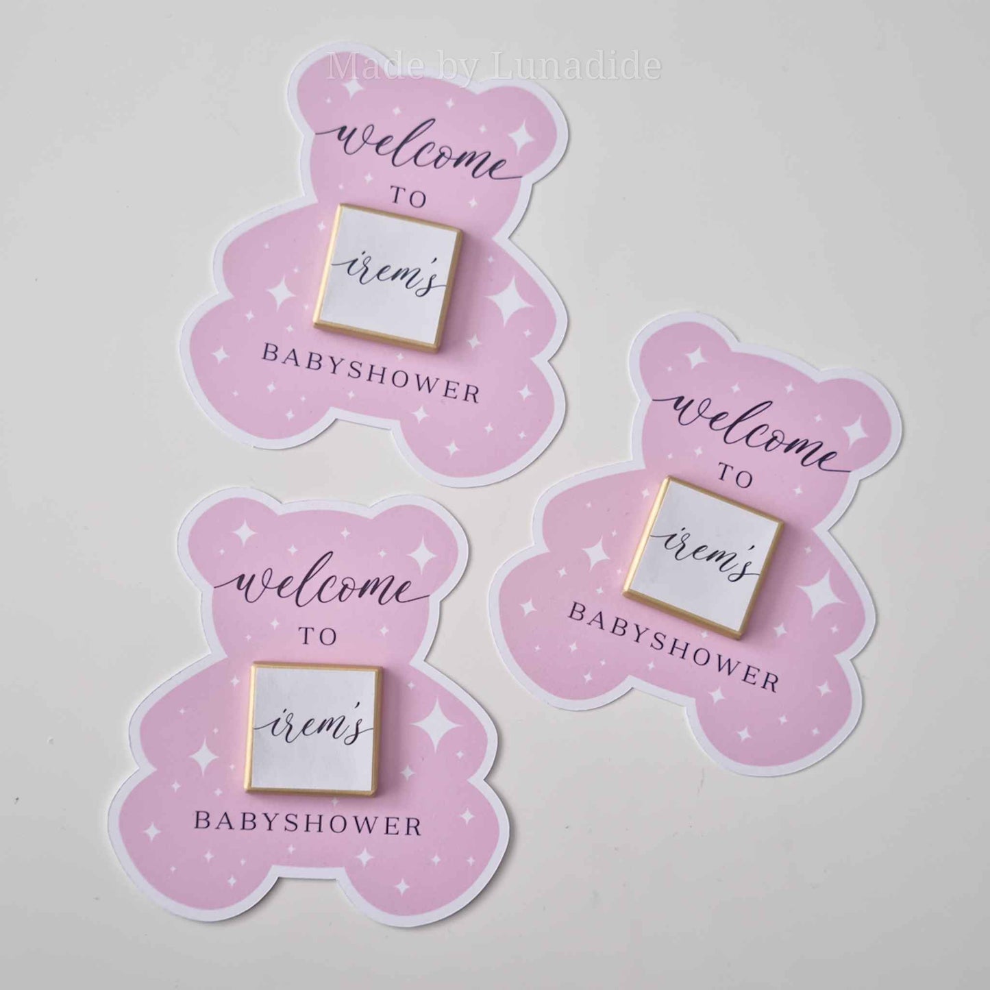 Bedankje chocolade '' Linea''