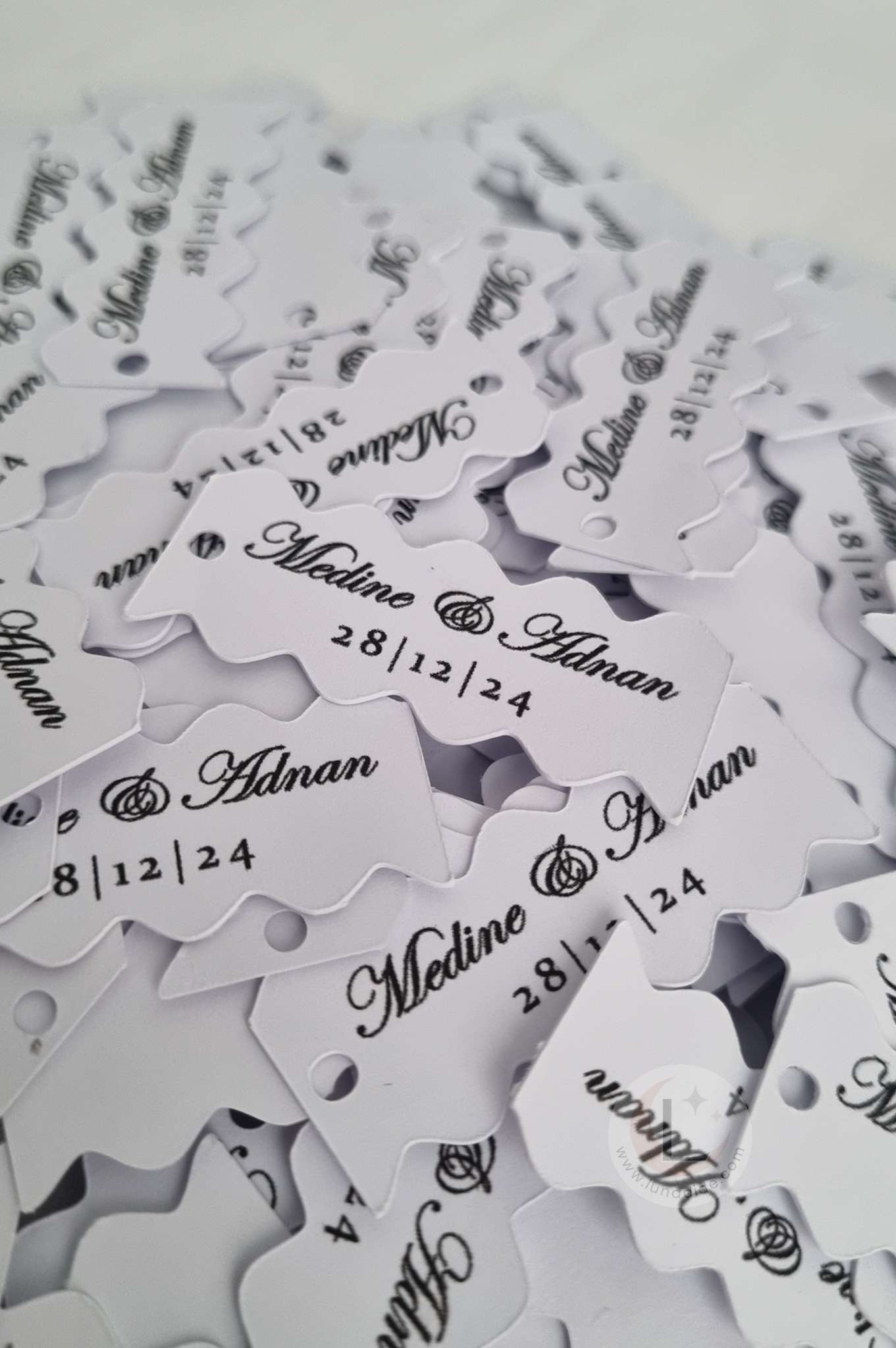 Labels ''Wavy''