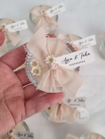 Bedankje kaars ''Bellis''