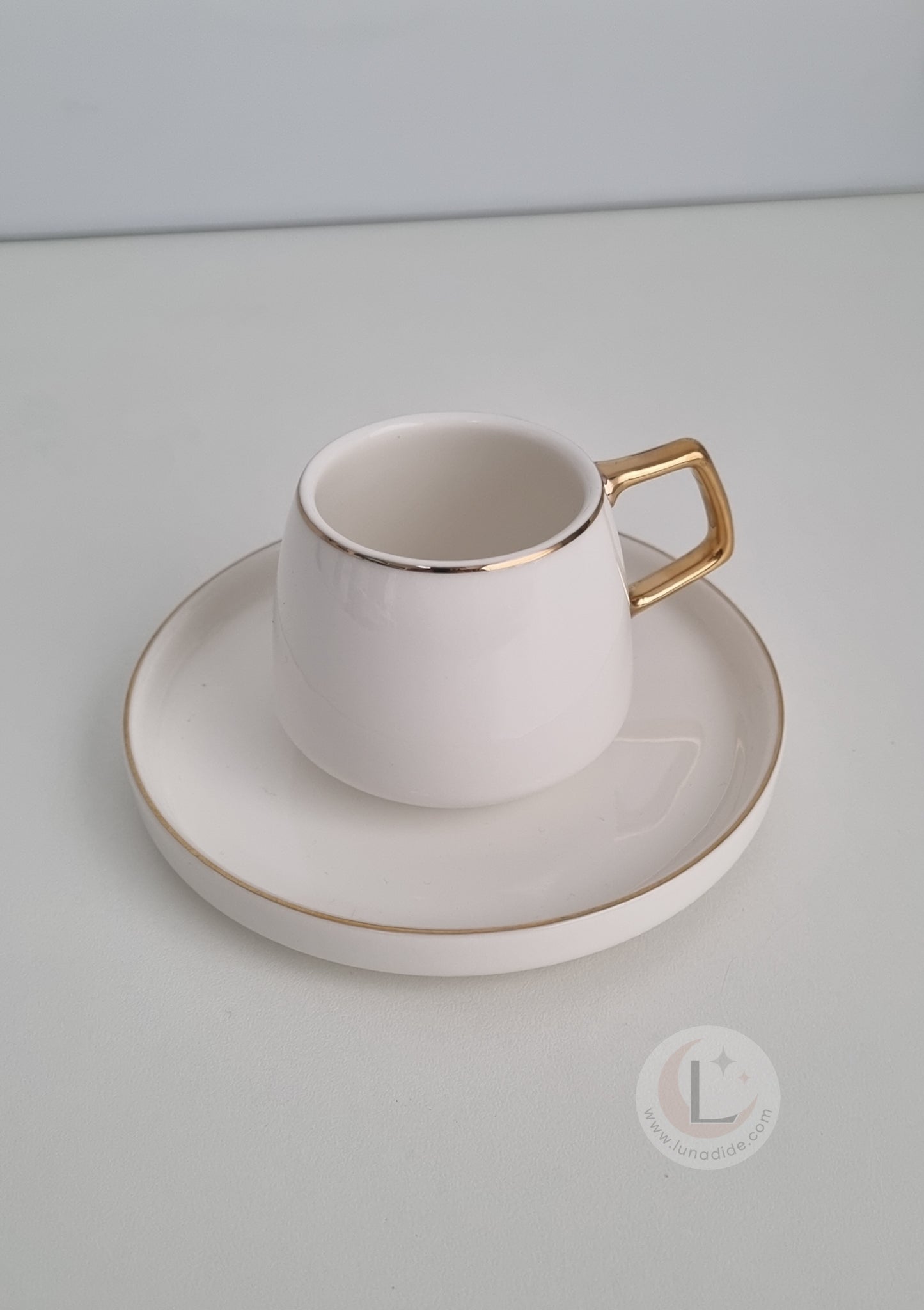 Turkse koffie mok & schaaltje