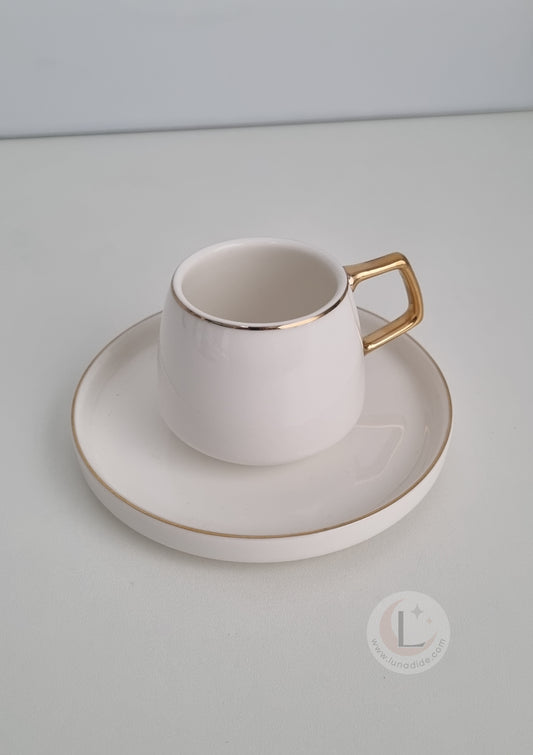 Turkse koffie mok & schaaltje