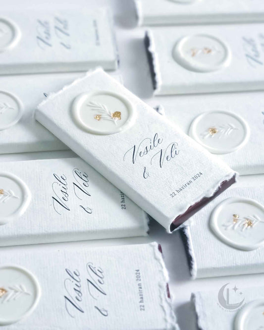 Bedankje mini choco reep ''Manu''