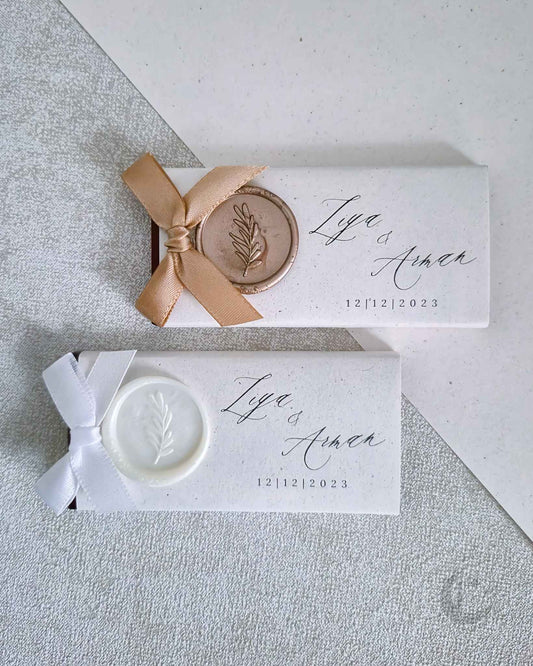Bedankje mini choco reep ''Love''