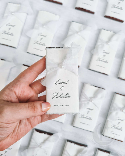 Bedankje mini choco reep ''Margarita''