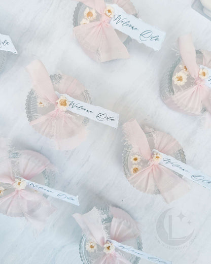 Bedankje kaars ''Bellis''