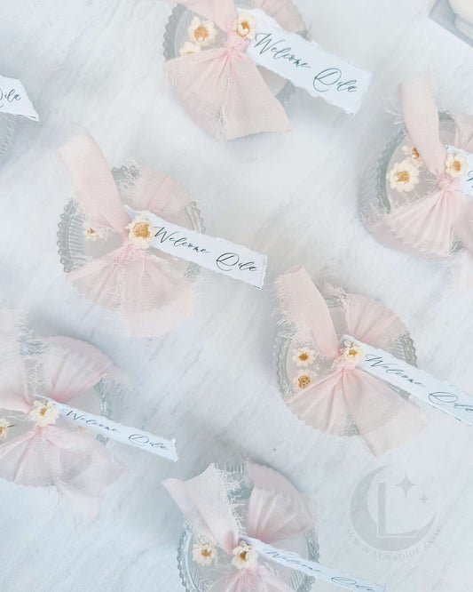 Bedankje kaars ''Bellis''