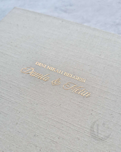 Huwelijksakte ''Linum''