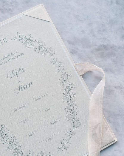 Huwelijksakte ''Linum''