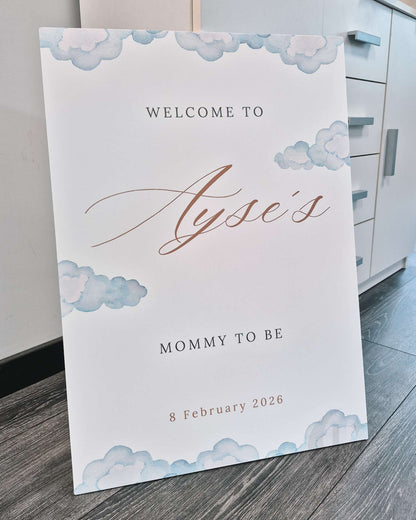 Welkomstbord fullcolor