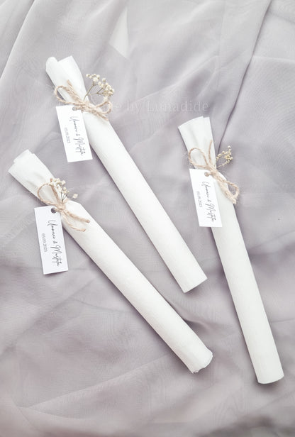 Bedankje kaars ''Long''