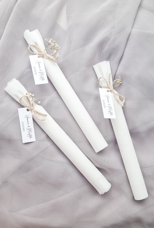 Bedankje kaars ''Long''