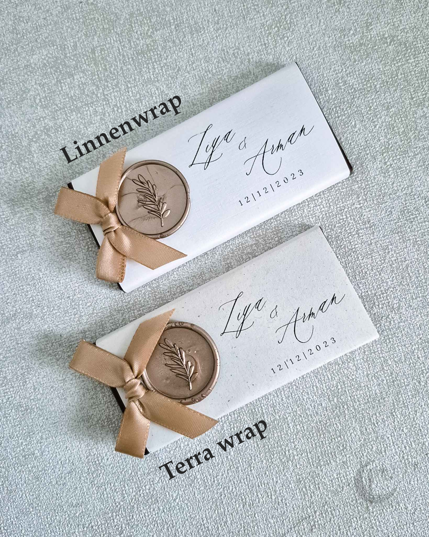 Bedankje mini choco reep ''Love''