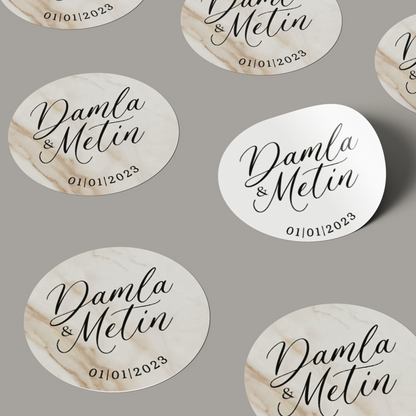 Ronde stickers