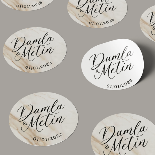 Ronde stickers